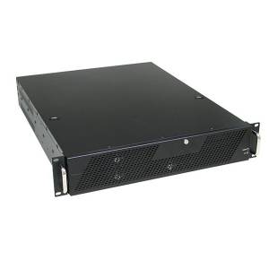 GHI-243 Rackmount 2U Chassis, ATX, 3 Slots, 1x5.25&quot;1x3.5&quot;/4x3.5&quot; swappable HDD Drive Bays, without P/S, Black