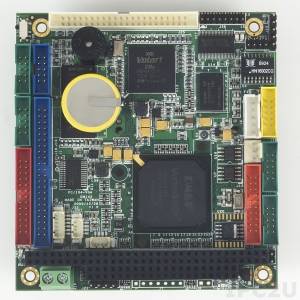 VDX-6353RD-X PC/104 Vortex86DX- 800MHz CPU Module 256MB/4S/2USB/VGA/LCD/LVDS/LAN/GPIO/CF/PWMx16, -40..+85 C
