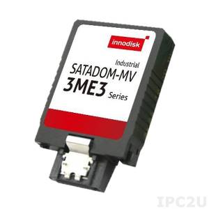 DESMV-32GD09BW1DC 32GB Innodisk SATA III SATADOM-MV 3ME3, MLC, 2 channels, R/W 200/40 MB/s, power supply 7pin or cable, temperature -40C..+85C