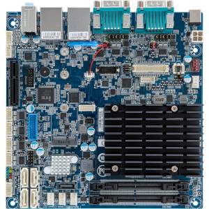 mITX-4105A Mini-ITX motherboard, Intel Celeron J4105 1.5GHz, DDR4, HDMi, D-Sub, 2xGbE LAN, 6xCOM, 8xUSB, 5xSATA, 2xM.2, 1xiPCIex4, Audio