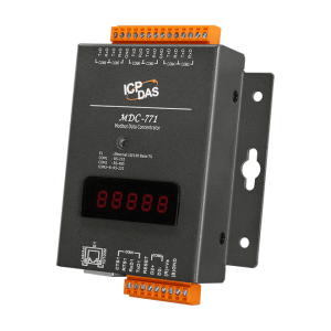 MDC-771 Modbus data concentrator with 1 x Ethernet and 7 x RS-232, 1 x RS-485 (RoHS)