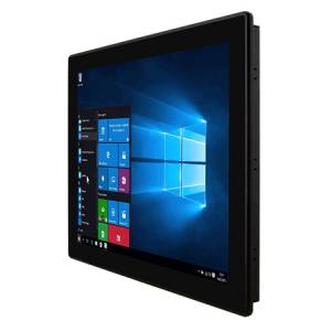 R12ITWS-MHM2 12&quot; IP65 Front TFT LCD Panel PC with P-Cap touch, Intel Core i5-1135G7 2.4GHz, 4GB DDR4, 64GB SSD NVMe, 2x2.5&quot; Hot Swap bays, Display Port, 2xCOM, 4xUSB 3.2, 2xLAN, Audio, M.2 Key E, PCIe x4, power adapter