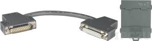 CD-25015 Cable with DIN-Rail Mount of DB-1820, 25F-25M 15cm, PVC, 15V