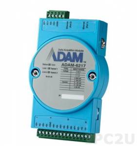 ADAM-6217-AE 8-ch Isolated Analog Input Modbus TCP Module