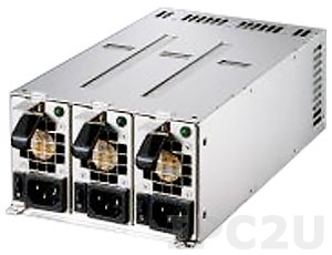 ZIPPY MX3-6600P Mini Redundant AC Input PS/2 600W ATX Power Supply, EPS12V, with Active PFC, 2+1, RoHS