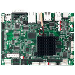 TH35-RK3399-Series 3.5&quot; Embedded SBC with Rockchip RK3399 SoC 2-Core Cortex-A72 + 4-Core Cortex-A53, 1GB / 2GB / 4GB onboard DDR3L, eMMC 8GB / 16GB /32GB, 1xHDMI/1xeDP/1xLVDS, 1xGbit LAN, 1xSATA, 6xCOM, 6xUSB, 1xMini-PCIe with SIM , Audio, 12V DC-in, 0..+60C
