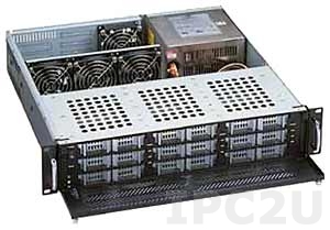 GHR-219 19&quot; Rackmount 2U Storage Chassis, 9x3.5&quot; Hot Swap SCSI Drive Bays, without P/S
