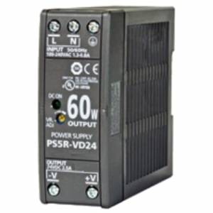 PWR-PS5R60W 60W Power Supply, DIN Rail Mount, 85-264VAC Input, 24VDC/2.5A Output