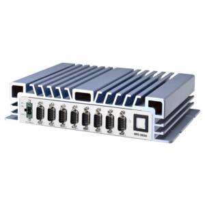 BPC-3030-2A2 Fanless Embedded Mini-PC, Intel Celeron Quad-Core J1900 2.0 GHz, up to 8GB DDR3L SO-DIMM RAM, 2.5&quot; SSD Bay, HDMI, VGA, 2xGbE LAN, 2xUSB3.0, 2xUSB 2.0, 3 RS-232, 5 RS-232/422/485, line out, 9-36 V DC-in, -20..60C Operating Temp.