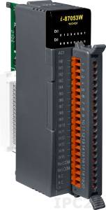 I-87053W-AC1 16-channel AC Isolated Digital Input Module with 16-bit Counters, High Profile