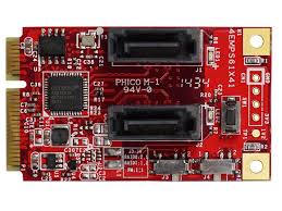 EMPS-32R1-C1 mPCIe to Dual SATA III RAID Module, 3.3V, 0...+70C