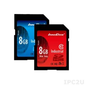 DS2A-01GI81W1B 1GB Industrial SD Card, Innodisk, SLC, Wide Temperature -40..+85 C