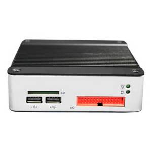 eBox-3310MX Compact Embedded System with DMP Vortex86MX+ 93MHz CPU, 1GB DDR II RAM, VGA, 1xLAN, 3xUSB, Audio, 3xRS232, CompactFlash Socket, SD Slot, +8..+15V DC-In, External Power Adapter 15W