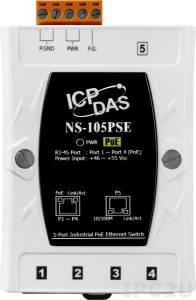 NS-105PSE Unmanaged 5-port 10/100 Mbps PoE (PSE) Ethernet Switch (RoHS)