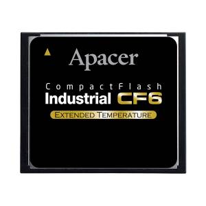 AP-CF002GE3NR-ETNRQ APACER CompactFlash, 2GB, SLC, operating temperature -40..+85 C