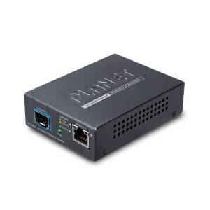 XT-705A Media Converter with 1x10G/5G/2.5G/1G/100BASE-T Copper SFP+ Ports, 6kV protection, 5 V DC-In, 0..50C Operation Temperature