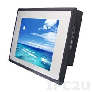 TM22RSS 12.1&quot; VGA TFT LCD Monitor, 1024x768, Resistive Touch Screen, LED Backlight, DVI+VGA, RS232, USB (optional)