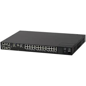 6GK6023-0AS23-3DC0-Z-CONFIG1 A00+B00+C07+D00 : RUGGEDCOM RSG2300, 19&quot; Rack Mount, 2x HI 88-300VDC or 85-265VAC, 24x 10/100TX ports, Slot 3 with FG50 = 2x 1000LX SFP, Ethernet on front; LED panel on front; power connector on rear