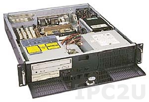 GH-212ATX 19&quot; Rackmount 2U Chassis, ATX, 1x5.25&quot;/1x3.5&quot; FDD/3x3.5&quot; HDD Drive Bays, 2U Riser card, without P/S