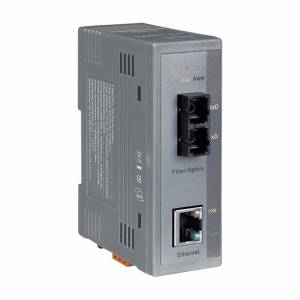 NS-200FC Industrial 10/100 Base-T to 100 Base-FX Fiber Optics (Multi-mode) Converter