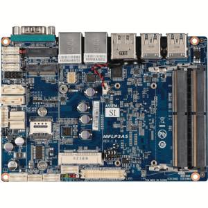 QBiP-3965A 3.5 SubCompact Embedded Motherboard with Intel Celeron 3965U 2.2 GHZ, 2xSoDIMM DDR4, 2xGge LAN, M.2 SATA, HDMI, LVDS, D-SUB, TPM Header, 4 x COM, 1 x SATA 6Gb/s, 6 x USB, 1x4Pins 9/36Volts