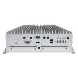 VTC-7250-7C8 Vehicle Telematics Computer with Intel 8th Gen i7-8700T 2.4GHz CPU, 8GB DDR4, VGA, HDMI, 8x1000 PoE 802.3af/at, 1x1000 Mbps LAN, 2xRS232, 1xRS232/422/485, 4xUSB, Audio, 2x2.5&quot; SATA Drive Bay, 2x mSATA, 3xMini-PCIe, M.2 key B, CANBus, 9-36V DC-In