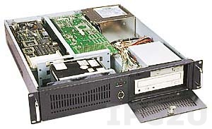 GH-288SR 19&quot; Rackmount 2U Chassis, 6 Slots, 1x5.25&quot;/1x3.5&quot; FDD/2x3.5&quot; HDD Drive Bays, without P/S