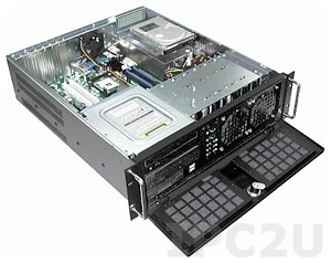 GHI-313 19&quot; Rackmount 3U Chassis, ATX, 2x5.25&quot;/1x3.5&quot; FDD/7x3.5&quot; HDD Drive Bays, without P/S