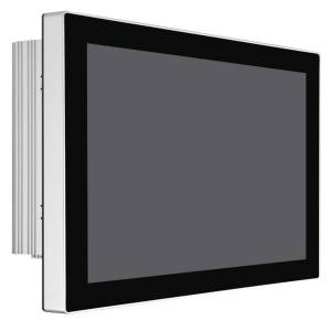 LPC-P150S-2X 15&quot; TFT LCD Fanless Panel PC P-cap 2X Series, 1024x768, 420 cd/m2, IP65/66 Front, PCAP touch, Variants with i3/i5/i7 6th/7th Gen. CPU, max. 16GB RAM, 4xUSB, 2xLAN, 4xCOM, DP, HDMI, 9-36 VDC-in with power adapter, -30..+70 temp., IEC-60945 Certified