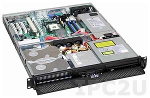 GHI-105 19&quot; Rackmount 1U Chassis, ATX, 1x5.25&quot;/1x3.5&quot; FDD/2x3.5&quot; HDD Drive Bays, without P/S