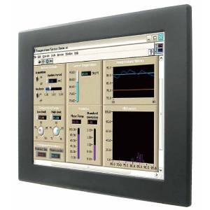 S17L500-IPM1 Industrial 17&quot; TFT LCD SXGA Monitor, Front Panel IP65, 350 cd/m2, 1280x1024, Resistive touch (protective glass)/SAW touch, VGA Input, HDMI