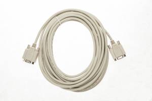 SLX146-07 Null Modem Serial Cable, Female DB-9 to Female DB-9; 7m, PVC, 15V