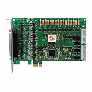 PEX-730A PCI Express x 1 Isolated 16DI, 16DO, Non-Isolated TTL 16DI, 16DO Card