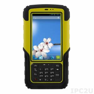 S430T2-NKM 4.3&quot; Rugged Handheld PDA, A8 1GHz, 512MB MDDR, 4GB eMMC, 1xSim Card slot, 1xmini USB, 1xMicro SD, 802.11 2.4GHz, Wi-fi b/g/n, Bluetooth 2.1+EDR, GPS, camera 5MP, Alphanumeric 19 key, Battery 5000mAh, WEH 6.5 pro
