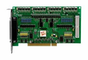 PCI-P16C16U Universal PCI Isolated 16DI, 16DO Board, Adapter CA-4037x1, Cable Socket CA-4002x2