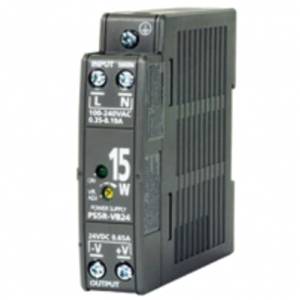 PWR-PS5R15W 15W Power Supply, DIN Rail Mount, 85-264VAC Input, 24VDC/0.6A Output
