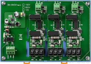 DN-843VI-600V isolation 3-channel Voltage Input Attenuator