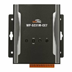 WP-5231M-CE7 PC-compatible Cortex-A8 1GHz Industrial Controller, 256Mb Flash, 256Mb DDR3 SDRAM, VGA, 2xRS-232, 2xRS-485, 1xEthernet, Win CE 7.0, Metal Case