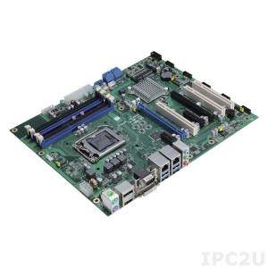 IMB210 LGA1150 Socket Intel Xeon E3/ Core i3/ Pentium/ Celeron ATX Industrial Motherboard with Intel C226 PCH, ECC DDR3, 10x USB, 5xSATA 3.0, 2xGb LAN, DP/ DVI-I / HDMI, CFast