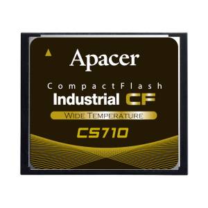 AP-CF004GRHNS-NRK 4GB APACER ST710-CF Industrial CompactFlash, SLC, Non-Removable, Operating temperature 0..+70