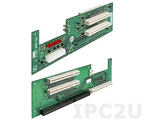 PCI-5SD6-RS 2U 1xPICMG, 4xPCI Slots ATX Butterfly Backplane, 12V max, RoHS
