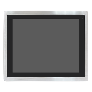 ViTAM-117PH 17&quot; SXGA IP66/IP69K stainless steel display, VGA/HDMI input, OSD on the rear side, projected capacitive touch, 9-36V DC power input with adapter, 1000nits
