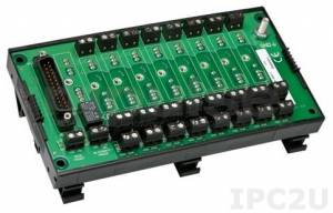 8BP08-3 8 Channels Backpanel for 8B Modules, no CJC, DIN-Rail mounting, up to 50V