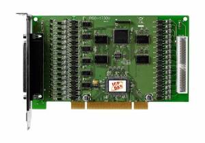 PISO-1730U Universal PCI, 32-channel Optically Isolated Digital Input and 32-channel Optically Isolated Digital Open-collector output Board (Current Sinking) (RoHS)