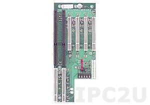PCI-5S2-RS 6 Slots PICMG Backplane w/1xPICMG/1xISA/4xPCI, RoHS