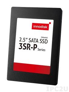 DRS25-16GD67SWCQB Innodisk 16GB SATA III 2.5&quot;&quot; SSD, 3SR-P High IOPS, SLC, 4 channels, 400/130 MB/s R/W Industrial SDD, Wide Temperature Grade -40 to +85C