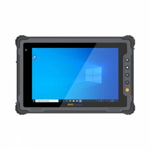 M80J-Linux-M 8&quot; Rugged IP65 Tablet PC, Intel Celeron N5100 CPU, 1280x800, 700 nits, 8GB LPDDR4x, 128GB eMMC, USB3.0, USB-C, Mini-HDMI, Optional: (NFC, Barcode 2D), Audio, TF, SIM, LTE/GPS, WiFi/BT, 8.0/5.0MP Cam, 5000mAh, Linux OS