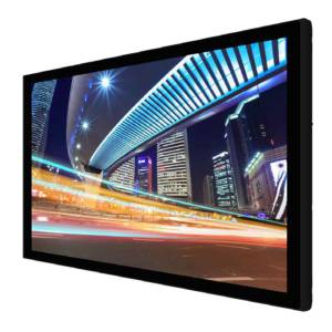 W32L100-PTA2 Industrial Monitor 32&quot; LCD, 1920x1080, 400 nits, projected capacitive touch, VGA, HDMI, power adapter AC DC 100-240V, IP65 front