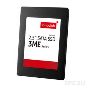 DES25-08GD07SW1SC 8GB Innodisk SATA III 3ME 2.5&quot; SSD, MLC, 1 channel, 120/20 MB/s R/W Industrial SSD, Wide Temperature -40..+85 C