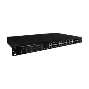 FSM-6228G-AC 24-port 10/100/1000Base-T + 4 (100/1G) SFP L2 Managed Switch (AC Input)